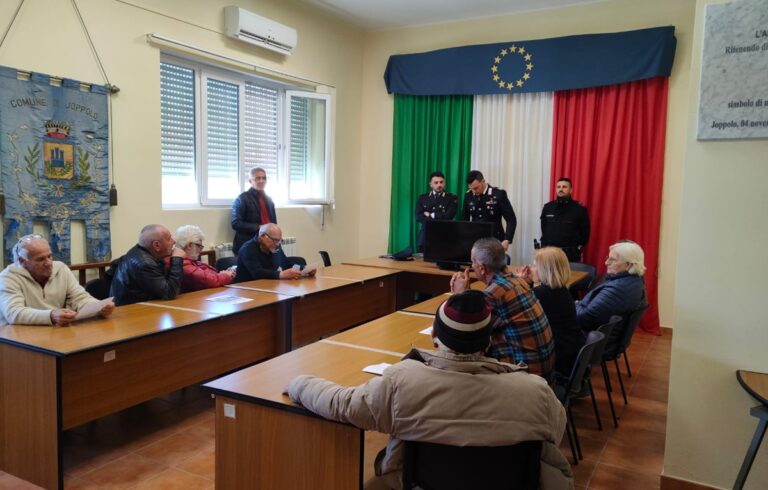 Truffe agli anziani e non solo, i carabinieri di Joppolo incontrano i cittadini