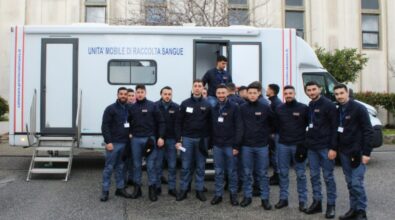 Scuola di Polizia, gli allievi agenti aderiscono alla “Maratona del donatore”