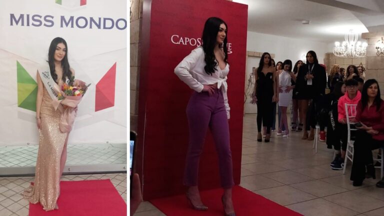 Miss Mondo Calabria, la vibonese Rita Cannavino conquista la fascia “Miss web”