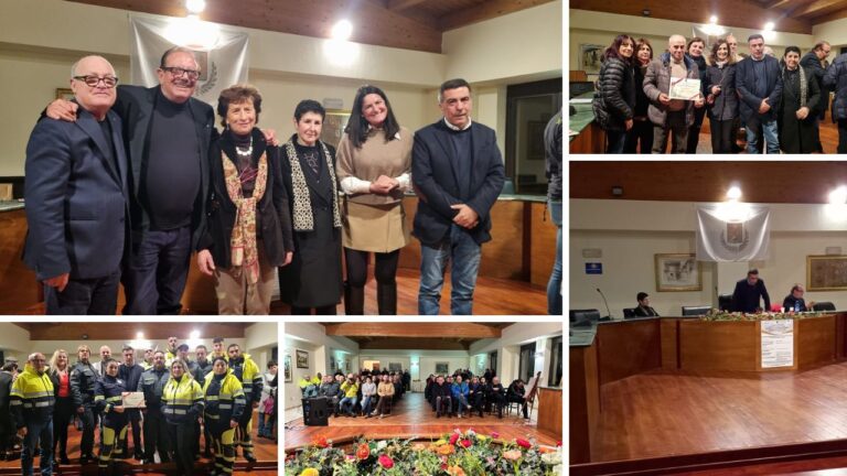 Zungri, consegnate le civiche benemerenze ai cittadini che hanno contribuito a promuovere le grotte