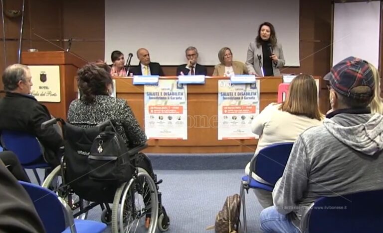 Salute e disabilità, a Vibo Marina confronto con il garante regionale Siclari – Video