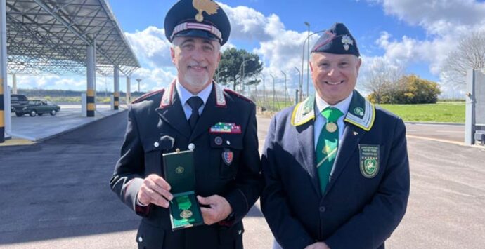 Il luogotenente Salvatore Todaro premiato a Vibo con la medaglia mauriziana