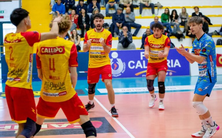 Volley, battuta d’arresto per la Tonno Callipo contro il Lamezia