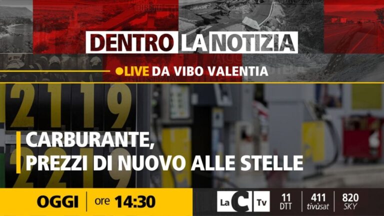 Carburante e prezzi alle stelle: focus a Dentro la notizia