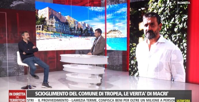 Scioglimento del Comune di Tropea, il sindaco sospeso Macrì a Dentro la notizia