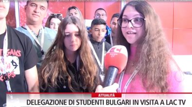 Dalla Bulgaria a Vibo venti studenti negli studi di LaC Tv alla scoperta del network