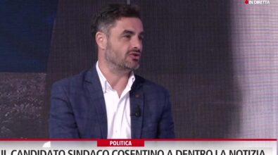 Comunali a Vibo, a Dentro la Notizia l’intervista al candidato a sindaco Cosentino – Video