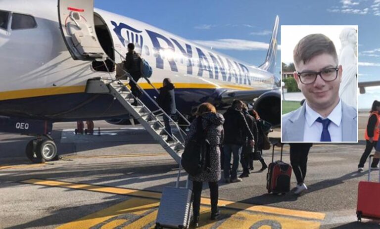 Giovane di Filogaso morto sul volo Torino-Lamezia, Procura apre un’inchiesta e dispone l’autopsia