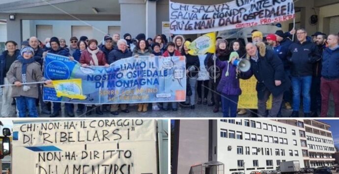 Ospedale Serra non più a rischio depotenziamento, il Comitato San Bruno: «Battaglia (quasi) vinta. Attendiamo il nuovo decreto»