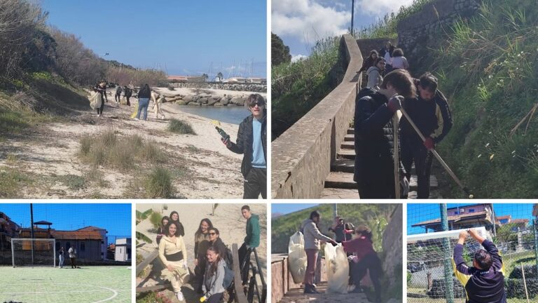 Parghelia, l’onda green dei volontari per restituire decoro a spiagge e piazze