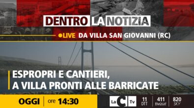 Ponte sullo stretto e cantieri in vista: a Dentro la notizia la rabbia dei cittadini