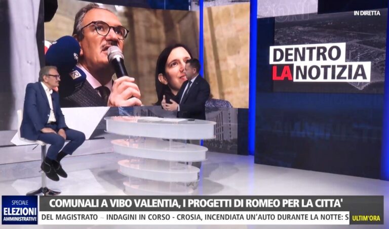 Comunali a Vibo, Romeo a Dentro La Notizia: «Identità vibonese da ricostruire»