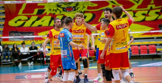 Volley, la Tonno Callipo salva con tre gare d’anticipo