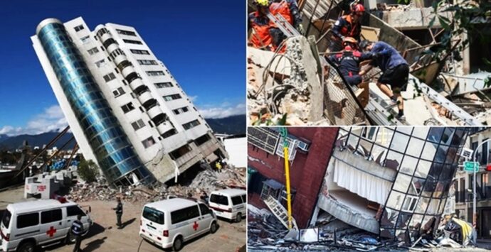 Terremoto di magnitudo 7.4 a Taiwan, il più forte negli ultimi 25 anni