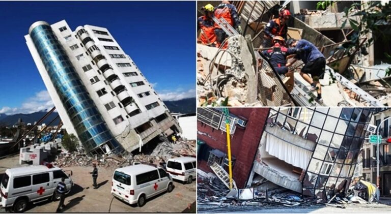 Terremoto di magnitudo 7.4 a Taiwan, il più forte negli ultimi 25 anni