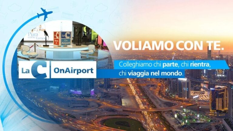 LaC OnAirport, da lunedì la postazione televisiva e radiofonica all’aeroporto di Lamezia