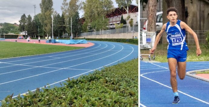 Veloce come il vento, l’atleta Rombolà conquista il primo posto nei 400 metri ai Campionati regionali