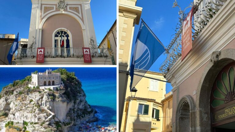 A Tropea la bandiera blu sventola dall’antico sedile. I commissari: «Riconoscimento internazionale da difendere»