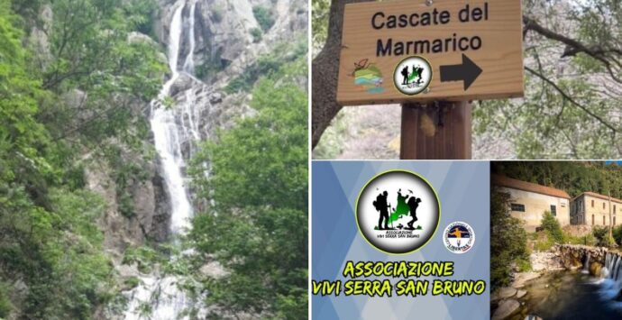 Alla scoperta della cascata del Marmarico, la nuova escursione dell’associazione “Vivi Serra San Bruno”