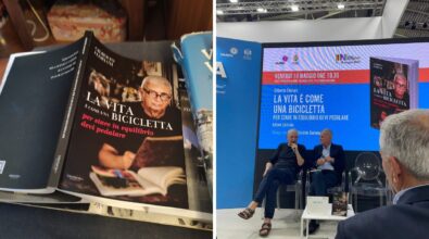 “La vita è come una bicicletta”, al Salone del libro di Torino consensi per l’autobiografia di Floriani