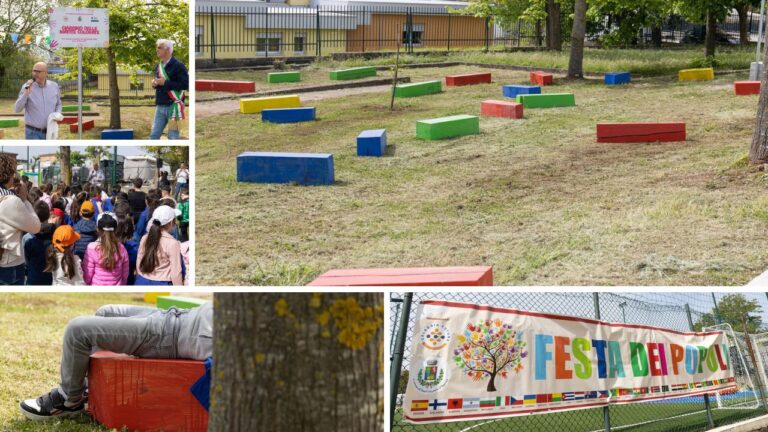 A San Gregorio d’Ippona il Giardino delle matite colorate con opere dei giovani migranti – Foto