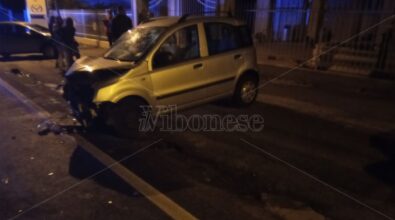 Incidente stradale alle porte di Mileto: auto sbanda sull’asfalto viscido, ragazza ferita