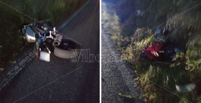 Scontro tra due moto al bivio di San Calogero: tre feriti trasportati in ospedale