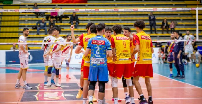 Volley, la Tonno Callipo rimonta contro Praia, la gara al PalaVantia termina 3-1