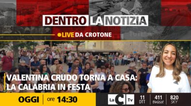 Il ritorno alla vita, nelle parole e nelle emozioni di Valentia Crudo. Oggi alle 14:30 su LaC con Dentro la Notizia