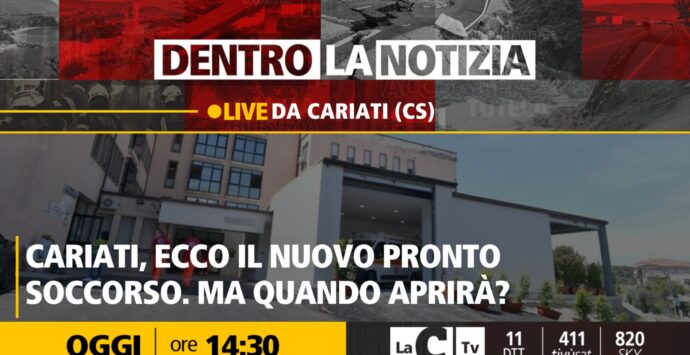 Il nuovo pronto soccorso di Cariati tra ritardi e prospettive future: focus a Dentro la notizia