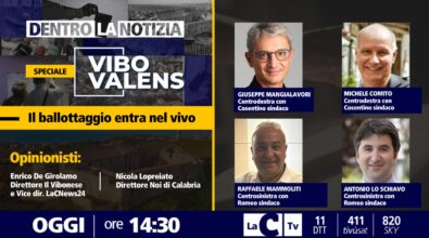 Su LaC Tv torna Vibo Valens: speciale Dentro la Notizia dedicato al ballottaggio