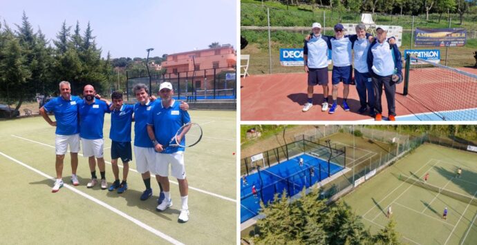 Tennis, il Circolo Tedofora di Capo Vaticano sogna la promozione in D1 e punta sul vivaio