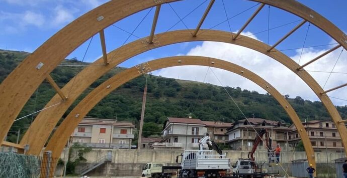 Stefanaconi, il Campo sportivo polivalente sarà presto realtà: verso la conclusione dei lavori