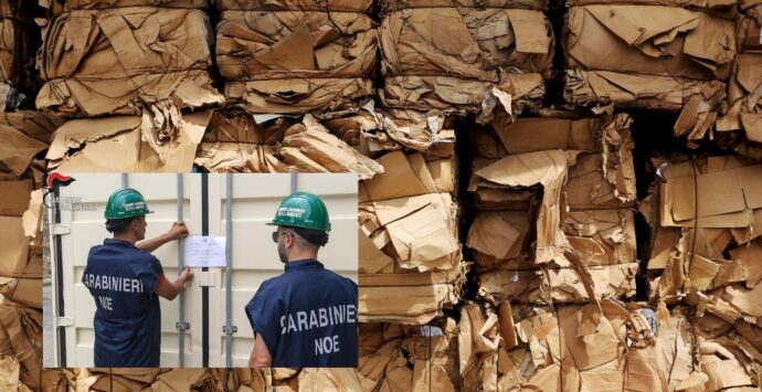 Traffico illecito di rifiuti, ecco come funzionava il business della carta da riciclare. Sequestri e indagati