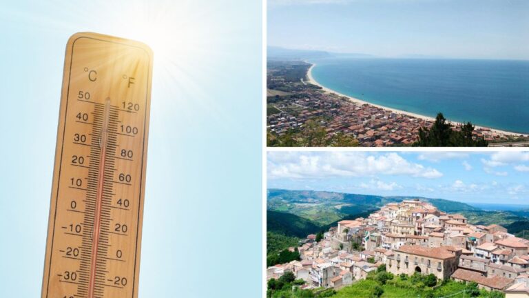 Meteo Vibonese, torna il caldo africano: afa lungo le coste, clima torrido nelle aree interne con picchi di 39°