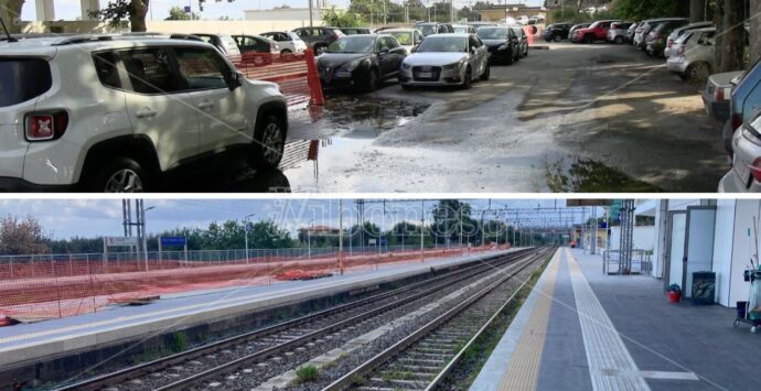 E mo la macchina dove la metto? Parcheggio della stazione di Vibo-Pizzo off-limits per 5 mesi, pendolari disperati – Video