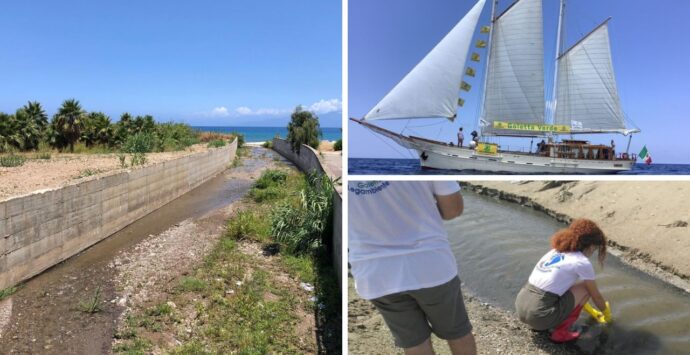 Mare, i dati di Goletta verde: nel Vibonese 3 punti su 4 “fortemente inquinati”. Ma sono alla foce dei fiumi. E c’è anche il Sant’Anna