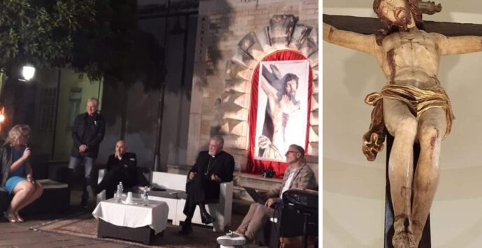 Valorizzare il patrimonio storico e artistico dei piccoli centri, a Dasà focus sul Crocefisso fresco di restauro