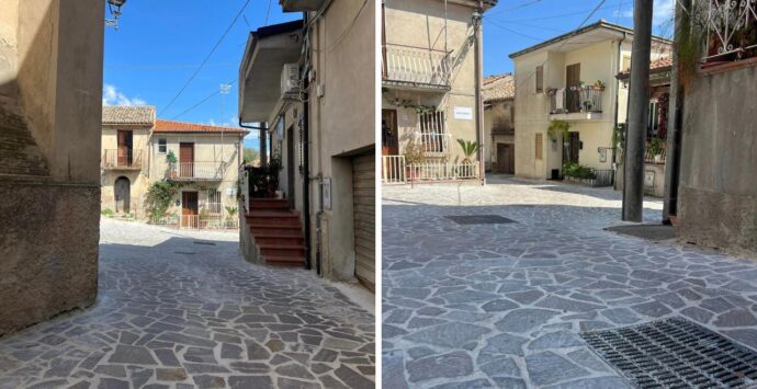 Jonadi, conclusi i lavori di rifacimento della rete idrico-fognaria del centro storico