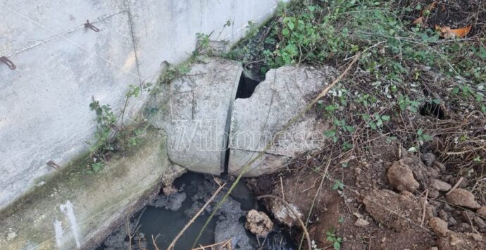 ESCLUSIVO | Ecco la condotta fognaria di Vibo che riversa liquami nel Sant’Anna: foto e video di uno scempio che nessuno vede