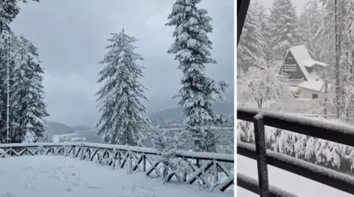 È un bianco Natale in Calabria: neve e paesaggi magici sulle cime più alte della regione – VIDEO