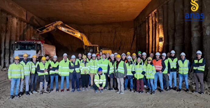 Trasversale delle Serre, l’Ordine degli ingegneri di Vibo in visita nel cantiere di Vazzano: i lavori completati al 56% – VIDEO