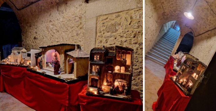 L’arte dei presepi rivive a Zungri con la mostra allestita a palazzo Fiamingo