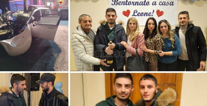 Dal drammatico incidente a Palmi alla rinascita, San Calogero riabbraccia Vincenzo Pontoriero dopo 100 giorni di ospedale – VIDEO