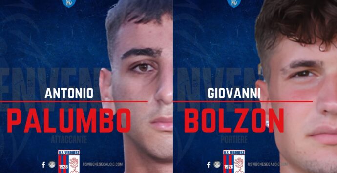 Vibonese, doppio colpo di mercato per inaugurare il 2025: arrivano le giovani promesse Bolzon e Palumbo
