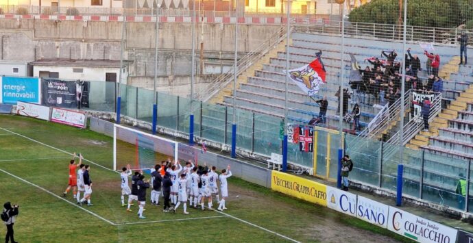 Serie D, una straripante Vibonese ritrova la vittoria contro Nissa: al Luigi Razza finisce 4-0