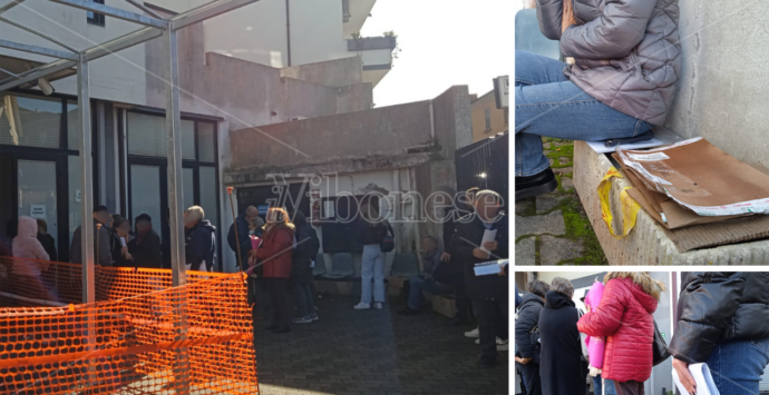 Giornata da incubo alla Farmacia territoriale di Vibo: centinaia di pazienti in fila tra disperazione e rabbia – VIDEO
