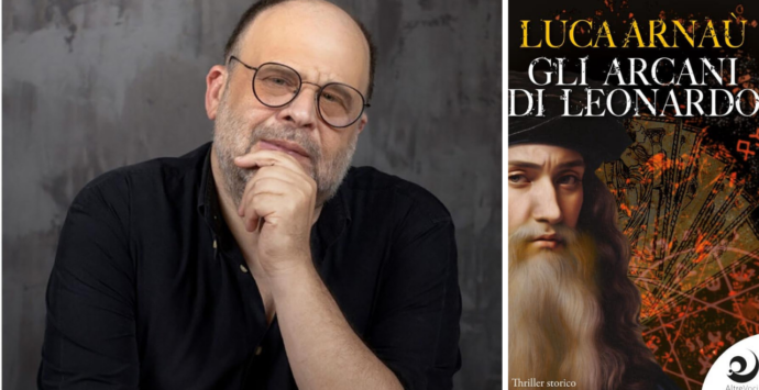 “Gli Arcani di Leonardo”, Luca Arnaù a Vibo Valentia per presentare il suo nuovo romanzo
