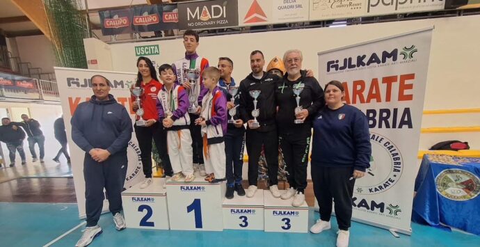 Karate, la Virtus Vibo Valentia si aggiudica il primo posto al Gran premio giovanissimi della Fijlkam su 20 società partecipanti