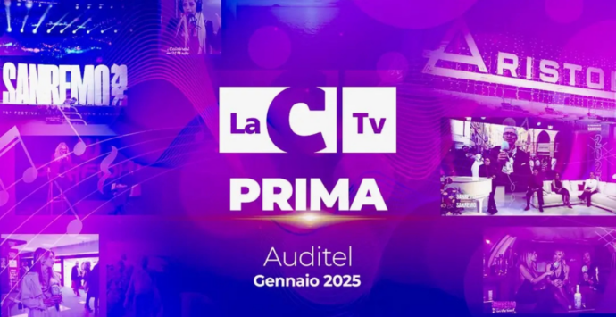 Ascolti Tv, anche a gennaio l’Auditel assegna a LaC il primo posto assoluto in Calabria